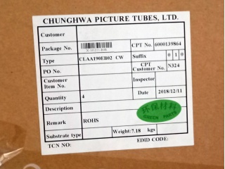 CLAA190EB02 CW